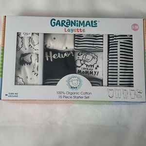 100% Cotton 15 Piece Baby Starter Set